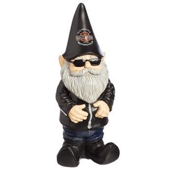 Harley-Davidson 11" Sculpture Garden Gnome - Harley-Davidson Gifts