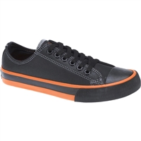 Harley-Davidson Ladies Zia Shoe in Black  &  Orange - Shop LVHD