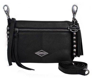 H-D HIP BAG BALL & CHAIN - BLACK