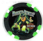 LVHD LUCKY LEPRECHAUN POKER CHIP