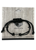 H-D B&S Circle Outline Cord Bracelet