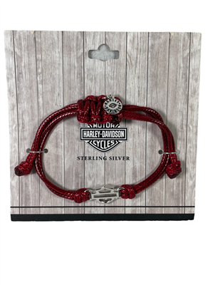 H-D B&S Cord Bracelet