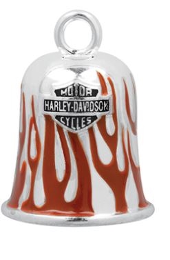 Harley-Davidson Ride Bell Red Flames
