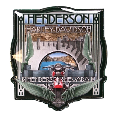 Henderson Harley-Davidson Pin - Hoover Dam