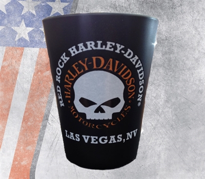 Custom H-D Skull Shot Glass