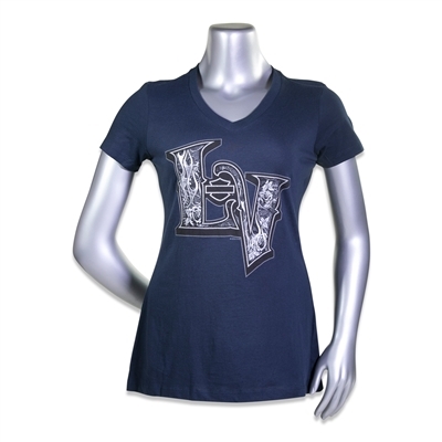 Ladies Dark Las Vegas Shirt