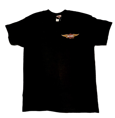 Men's Downtown Strip Las Vegas Harley-Davidson Tshirt -BLK