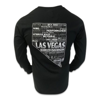 Long Sleeve - Las Vegas Nevada Words