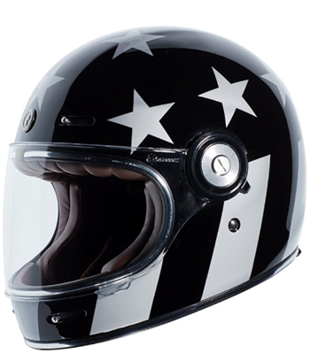 Captain Vegas Retro Full Face Helmet