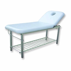 Solid Massage Bed w / Metal Frame & Towel Holder