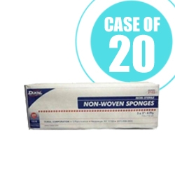 3" x 3" 4-Ply Non-Sterile Non-Woven Sponges- 200/bg