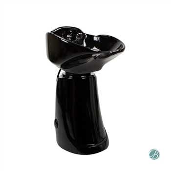 AYC Olympia Pedestal Shampoo station  - DON-SMPO-234-BLK-KIT