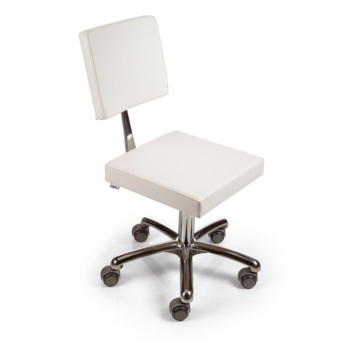 Oneida Stream Pedicure Stool by Gamma & Bross Spa - GNB-GAVA013SG