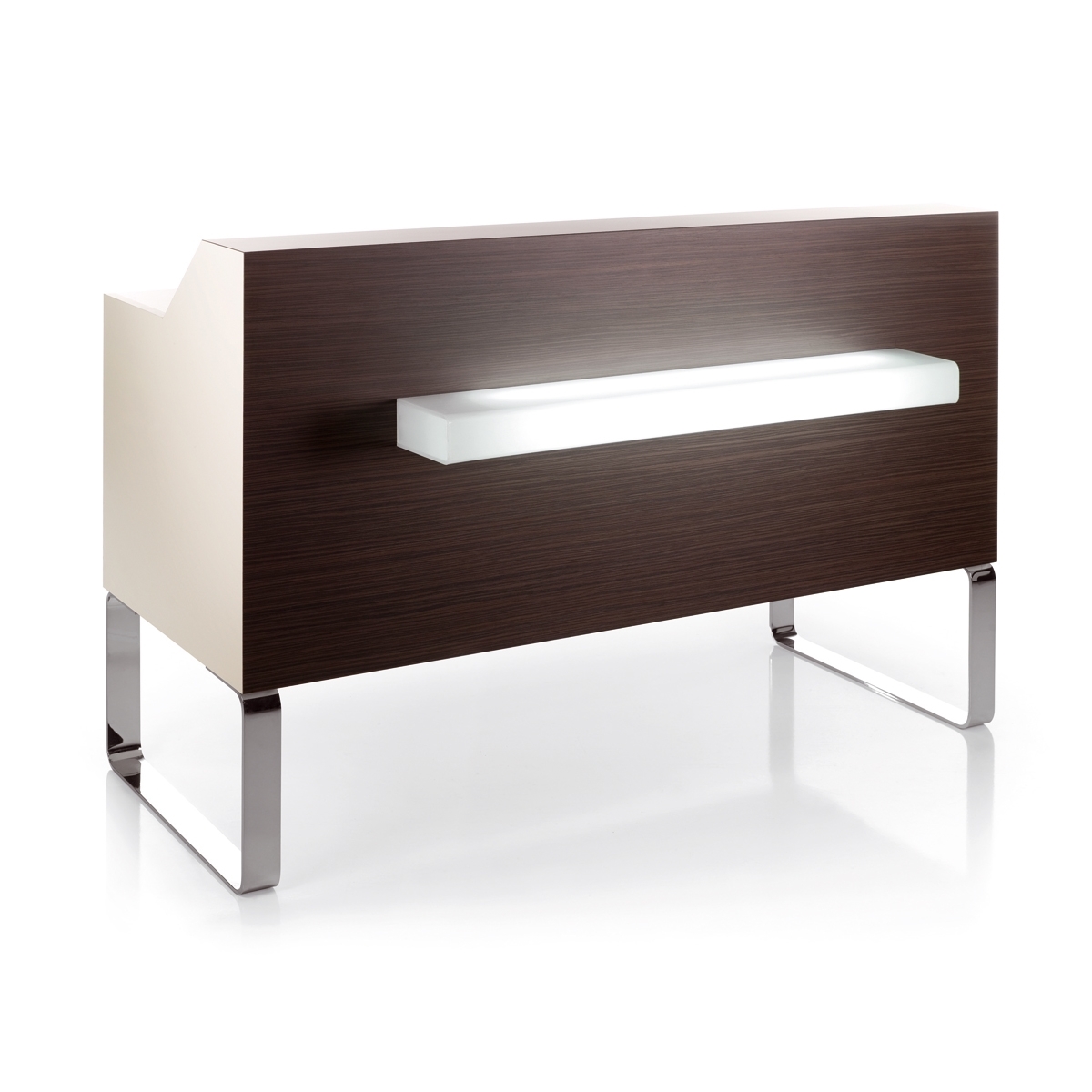 Sledesk Reception Desk by Gamma & Bross Spa, Gamma & Bross Receptionist Desk, Gamma and Bross Receptionist Desk