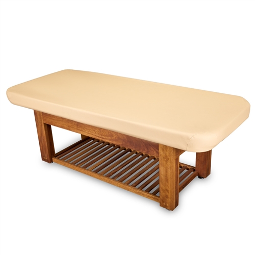 Living Earth Crafts Napa La Merâ„¢ Spa and Salon Table with Teak Base