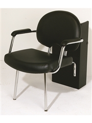 The Arch Plus Dryer Chair offers resilient molded armrest pads, a chrome frame. The upholstered dryer box fits Belvedere Dryers except 9500 series.