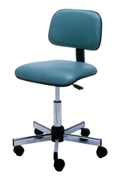 Pibbs 646 Ergonomic Stool with Backrest