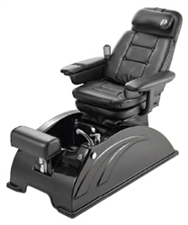 Pibbs PS85A Portofino Turbo Jet Pedi Spa w/Massage and Reclinable Black Base