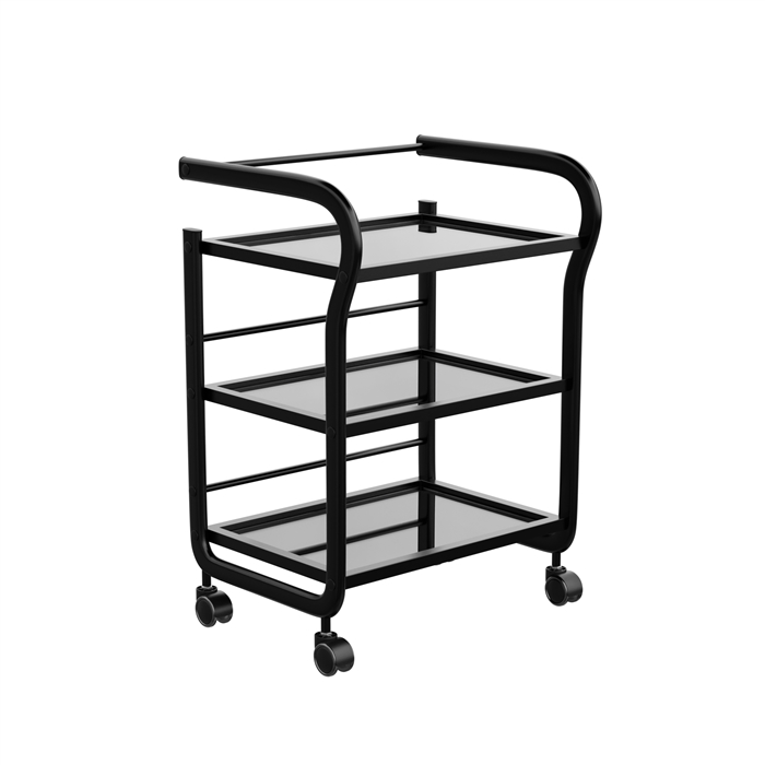 Arcus Beauty Trolley With 3 Tier Glass - USA- 1013