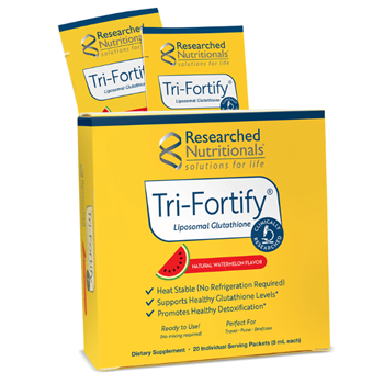 photo of Tri-Fortify Watermelon - 20 Single Dose Packs (GMO Free, Liposomal Glutathione)