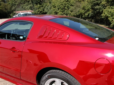 2010-13 FORD MUSTANG WINDOW SCOOPS