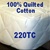 100% Cotton Quilted Ultra Plush Round Mattress Pad
