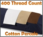 400TC Cotton Percale Body Pillow Case