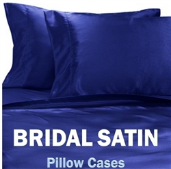 Bridal Satin Pillow Case Set