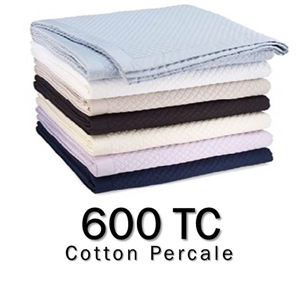 600TC Round Coverlet