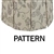 Pattern Round Bedskirt