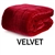 Velvet Round Comforter