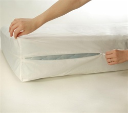 Dominique Cotton Dust Mite & Allergy Round Mattress Encasement