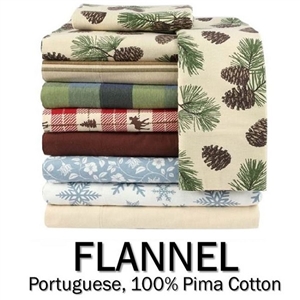 Flannel Round Sheet Set