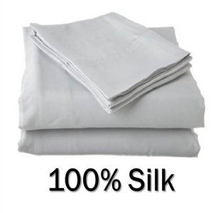 Silk Round Bed Sheet Set
