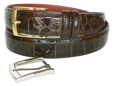 Black Alligator Belt