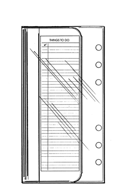 657 Time-In-Hand Planner - Page Protector