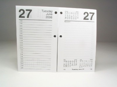 925 Desk Calendar Planning Diary / Calendar "2024"