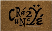 Crazy Uncle Custom Doormat by Killer Doormats