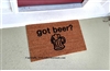 Got Beer? Custom Doormat by Killer Doormats