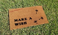 Make a Wish Dandelion Custom Doormat by Killer Doormats
