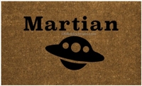 Martian Custom Doormat by Killer Doormats