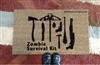 Zombie Survival Kit Custom Doormat by Killer Doormats