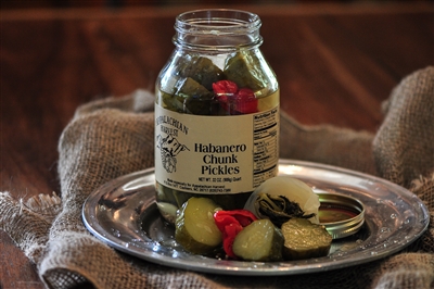 Habanero Chunk Pickles