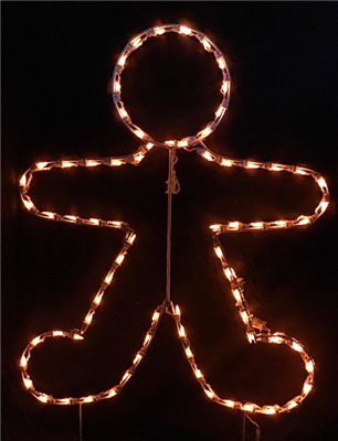 Gingerbread Silhouette Small