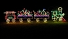 4 Pc Christmas Train- Animated C7 Wheels Large