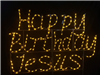 Happy Birthday Jesus - Cursive