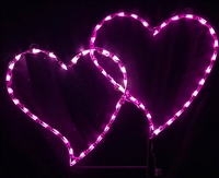 Double Heart Valentine Decoration
