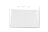 White Horizontal Vinyl Color-Bar Badge Holder - Extra Large Size (QTY 100)