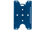 Blue Semi-rigid Convertible Card Holder (QTY 100)