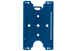 Blue Semi-rigid Convertible Card Holder (QTY 100)